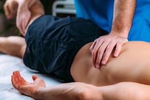 myofascial release therapy at Alliston clinic