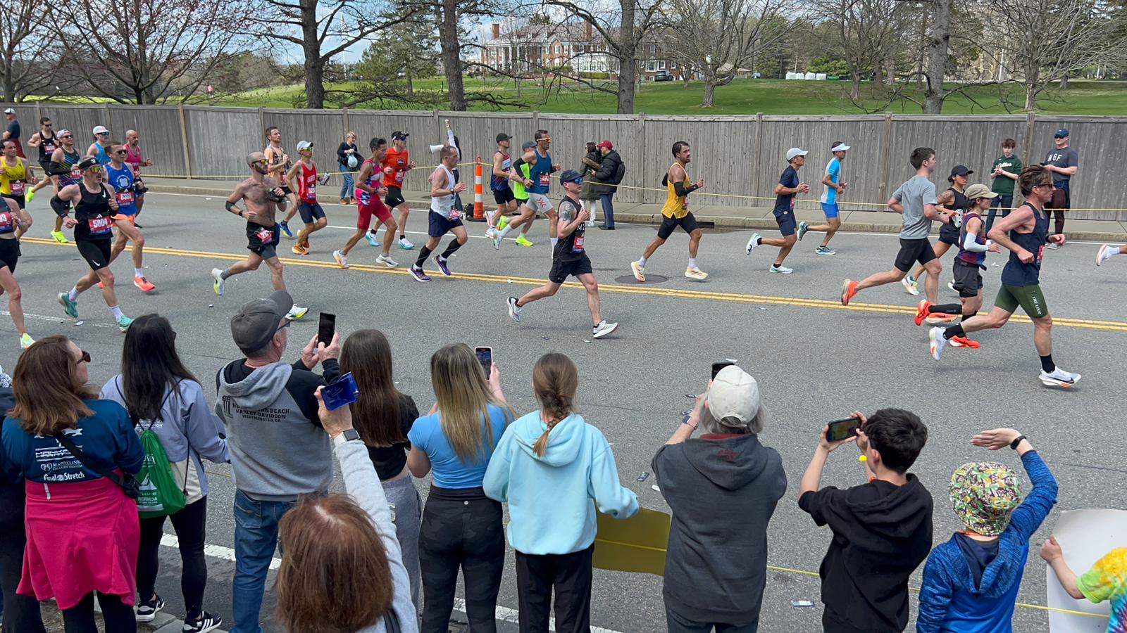 Ryan at the Boston Marathon