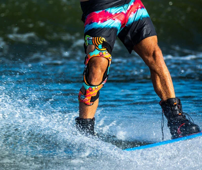 surfing custom knee brace