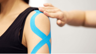 A 52-year-old carpenter undergoing rehabilitation for rotator cuff injury, focusing on shoulder pain relief and recovery, Alliston